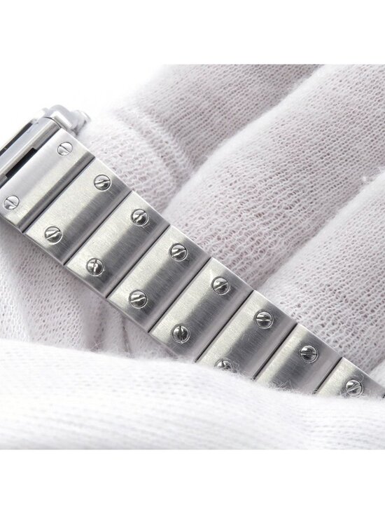 Cartier Santos Galbe SM Watch Ivory Dial Quartz main image 3